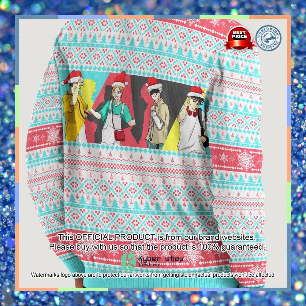 Jujutsu Kaisen Paradise Christmas Sweater 9 Jujutsu Kaisen Paradise Christmas Sweater word3