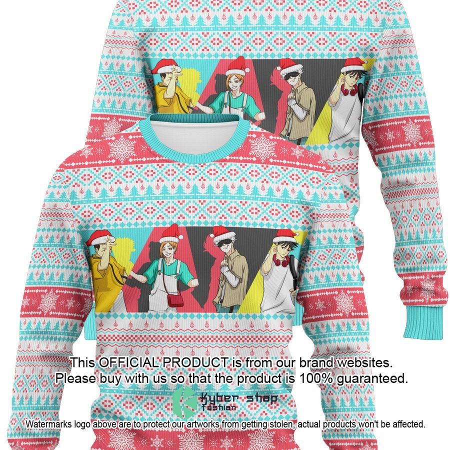 Jujutsu Kaisen Paradise Christmas Sweater 5 Jujutsu Kaisen Paradise Christmas Sweater word3