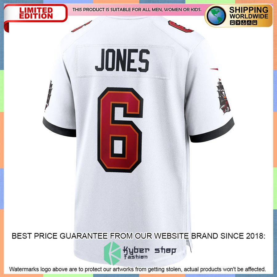 Julio Jones Tampa Bay Buccaneers White Football Jersey 3 Julio Jones Tampa Bay Buccaneers White Football Jersey word2