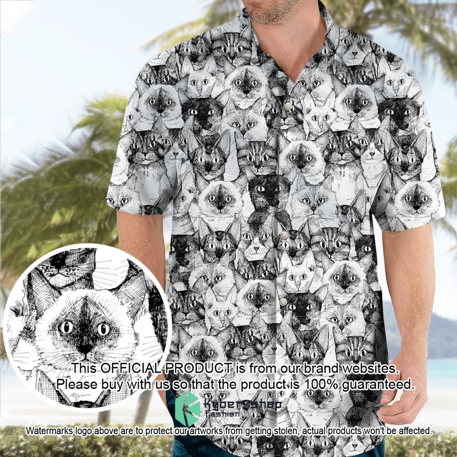 Just Cats Hawaiian Shirt