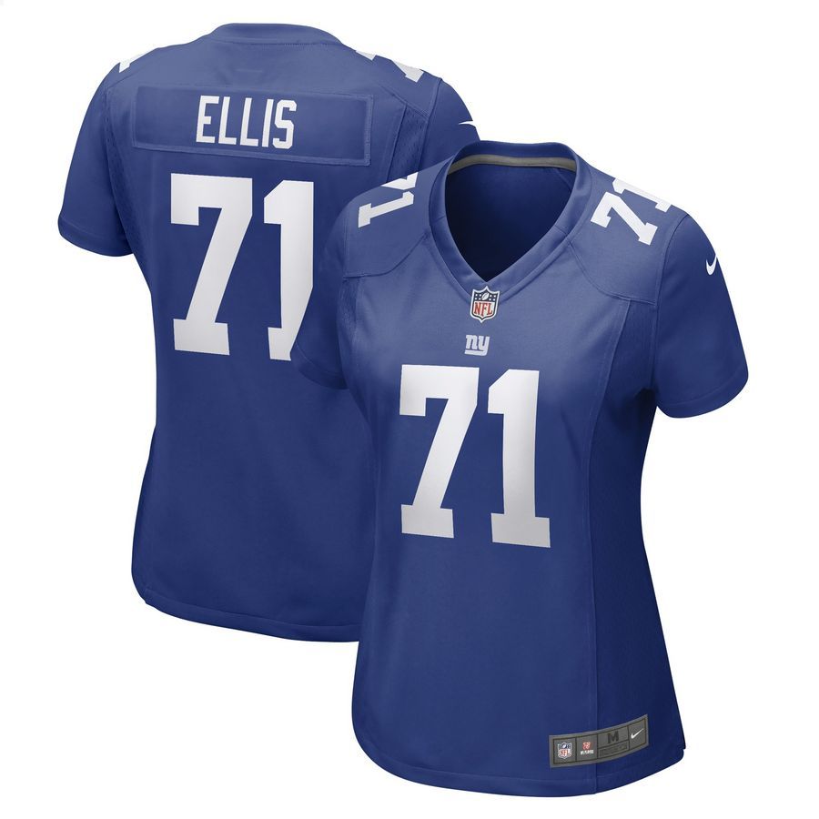 Justin Ellis New York Giants Royal Football Jersey