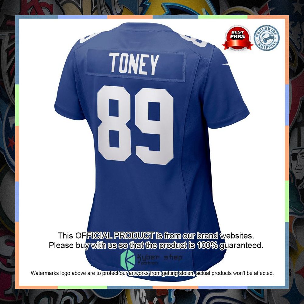 Kadarius Toney New York Giants Women's Royal Football Jersey 7 Kadarius Toney New York Giants Women's Royal Football Jersey word2
