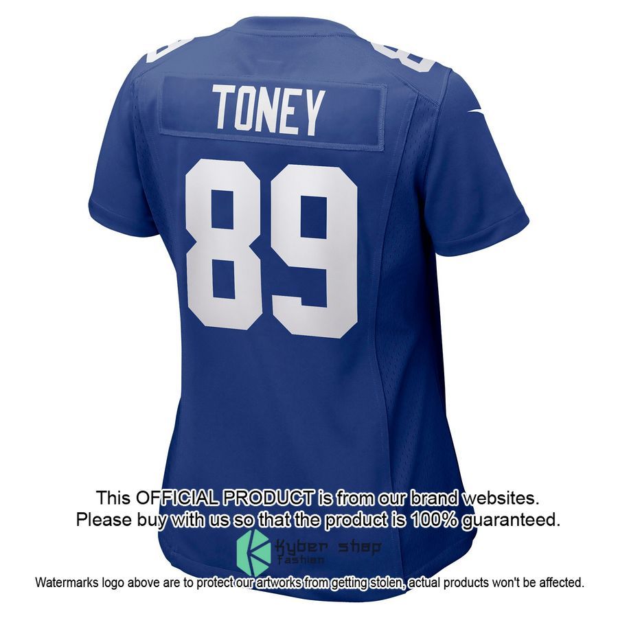 Kadarius Toney New York Giants Women's Royal Football Jersey 3 Kadarius Toney New York Giants Women's Royal Football Jersey word2