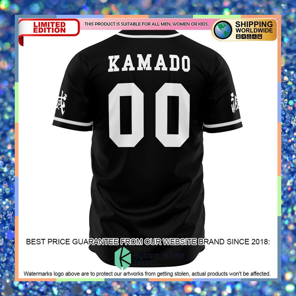 Kamado Demon Slayer Corps Baseball Jersey 7 Kamado Demon Slayer Corps Baseball Jersey word2