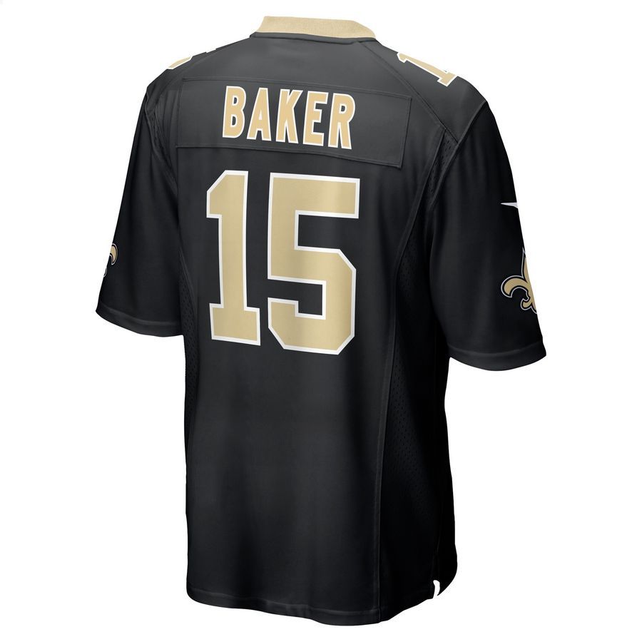 Kawaan Baker New Orleans Saints Black Football Jersey 3 Kawaan Baker New Orleans Saints Black Football Jersey word2
