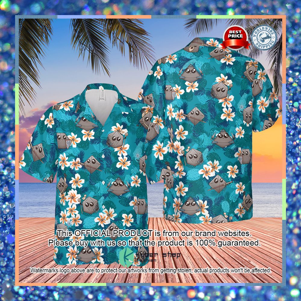 Kawaii Dices Dungeons and Dragons Classes Hawaiian Shirt 6 Kawaii Dices Dungeons and Dragons Classes Hawaiian Shirt word1