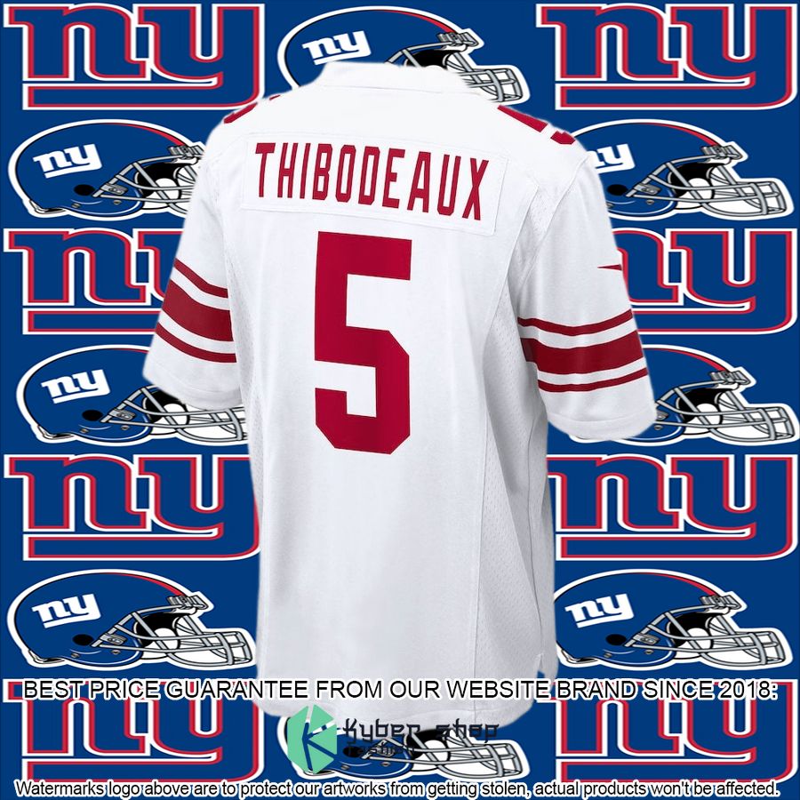 Kayvon Thibodeaux New York Giants 2022 NFL Draft First Round Pick White Football Jersey 3 Kayvon Thibodeaux New York Giants 2022 NFL Draft First Round Pick White Football Jersey word1