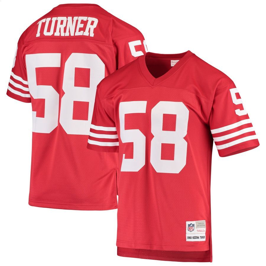 Keena Turner San Francisco 49ers Mitchell & Ness 1982 Replica Legacy Throwback Scarlet Football Jersey 4 Keena Turner San Francisco 49ers Mitchell & Ness 1982 Replica Legacy Throwback Scarlet Football Jersey word2
