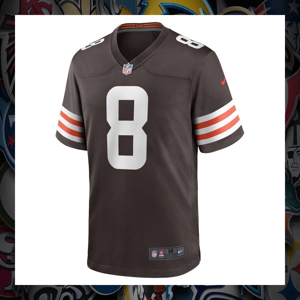 Kellen Mond Cleveland Browns Brown Football Jersey 6 Kellen Mond Cleveland Browns Brown Football Jersey word2