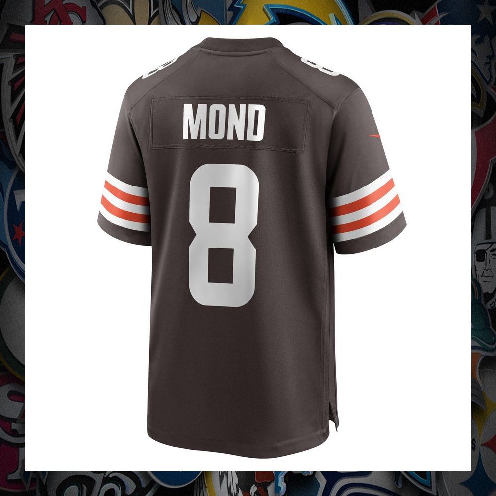 Kellen Mond Cleveland Browns Brown Football Jersey 7 Kellen Mond Cleveland Browns Brown Football Jersey word2