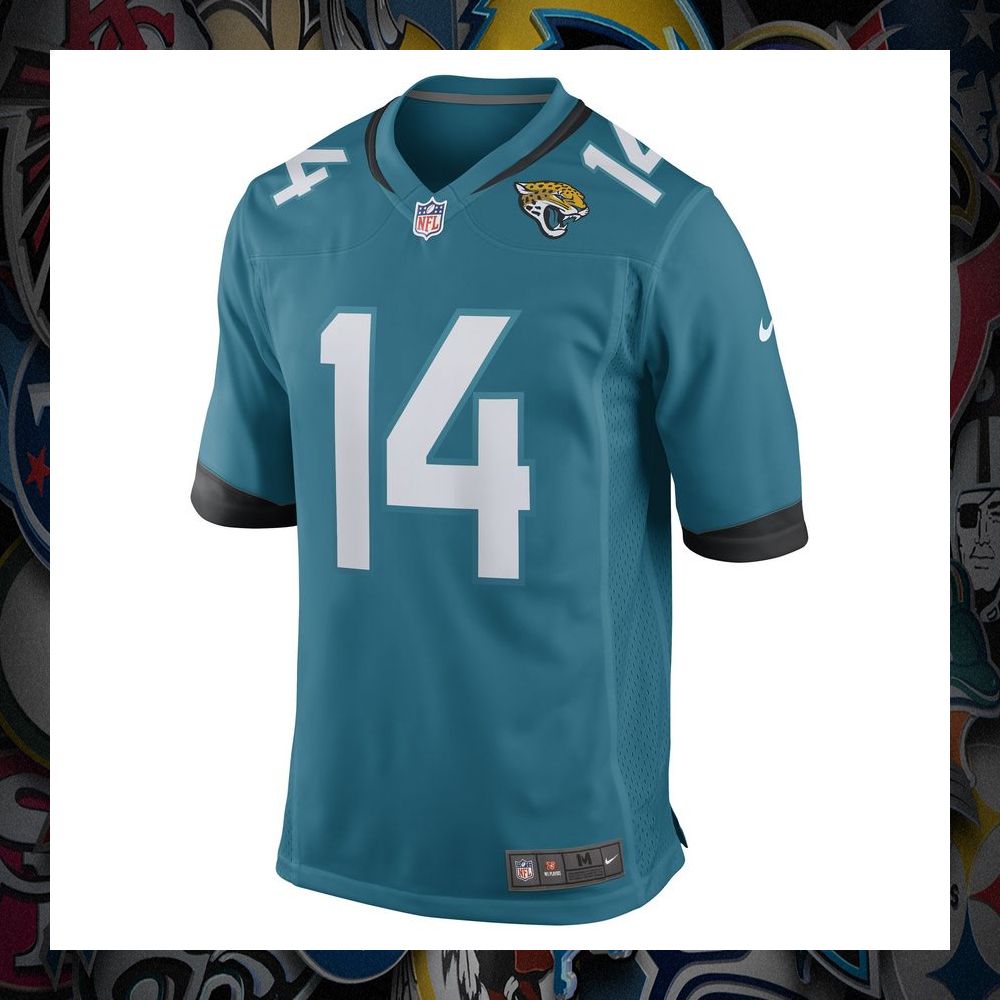Kendric Pryor Jacksonville Jaguars Teal Football Jersey 6 Kendric Pryor Jacksonville Jaguars Teal Football Jersey word3