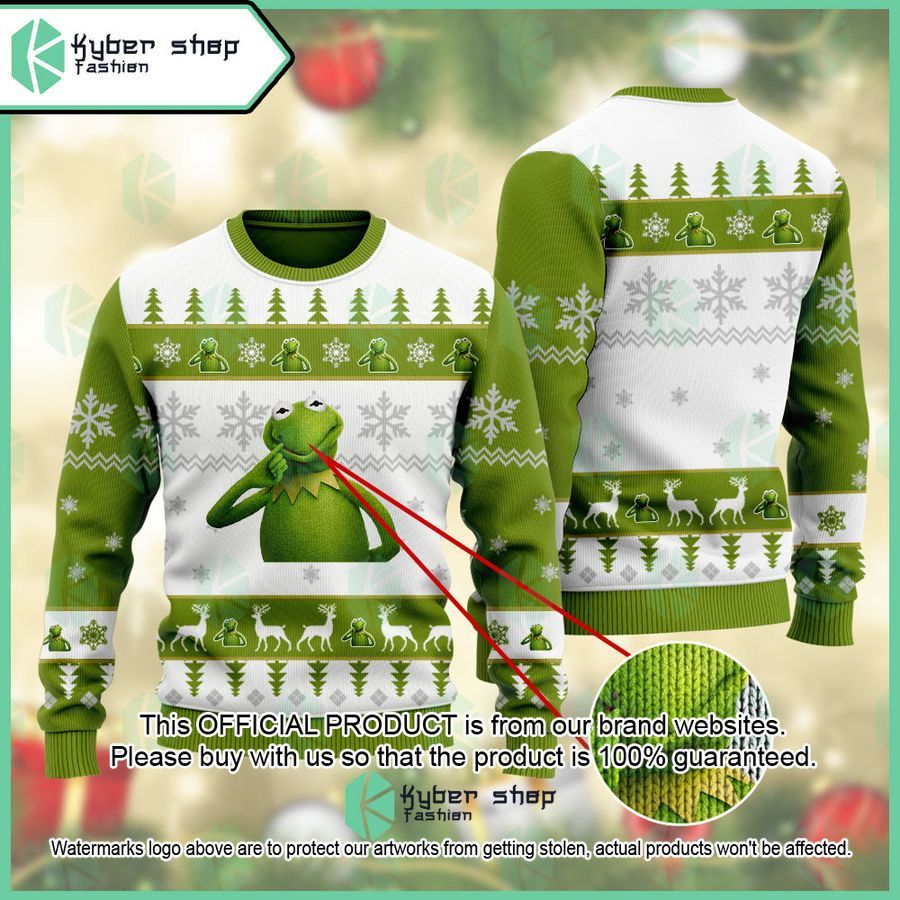 Kermit the Frog The Muppet Show Christmas Sweater