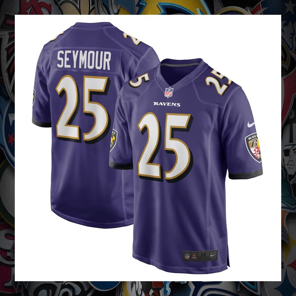 Kevon Seymour Baltimore Ravens Purple Football Jersey 5 Kevon Seymour Baltimore Ravens Purple Football Jersey word2