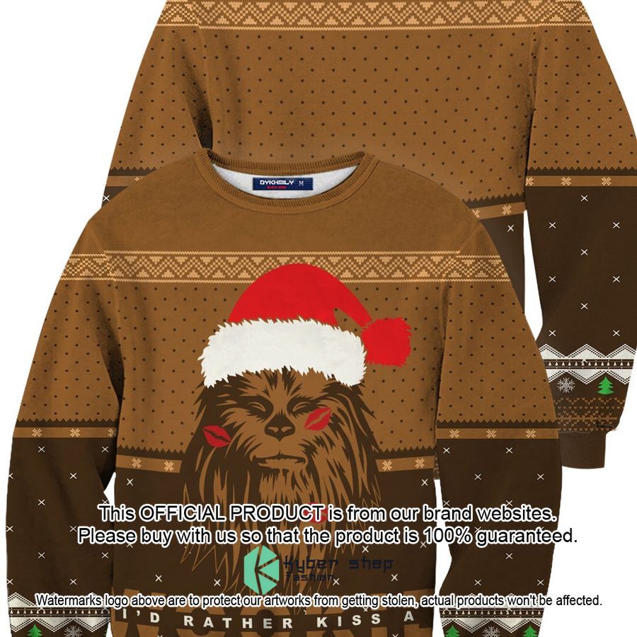 Kiss A Wookiee Ugly Sweater