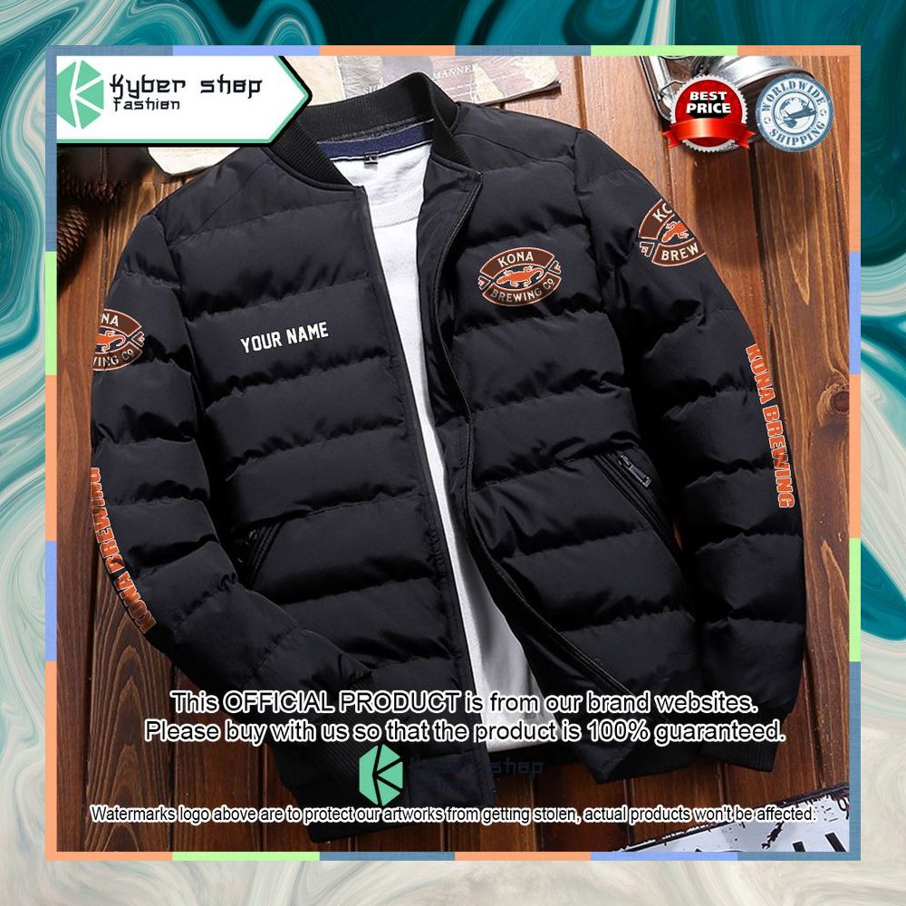 Kona Brewing Custom Puffer Down Jacket 6 Kona Brewing Custom Puffer Down Jacket word2