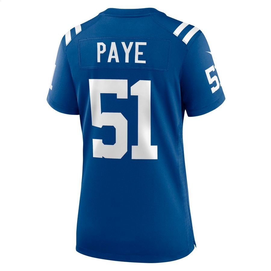 Kwity Paye Indianapolis Colts Royal Football Jersey 28 Kwity Paye Indianapolis Colts Royal Football Jersey word2