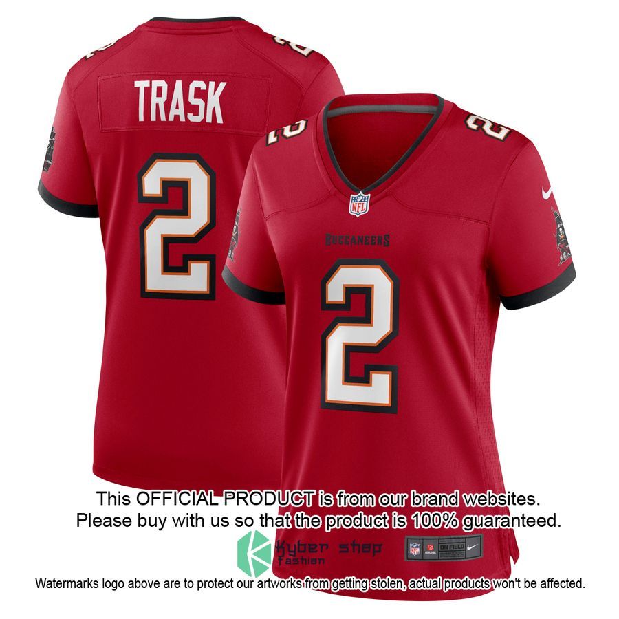 Kyle Trask Tampa Bay Buccaneers Women's Red Football Jersey