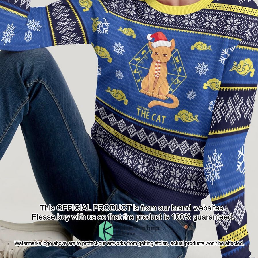 Kyo the Cat Christmas Sweater