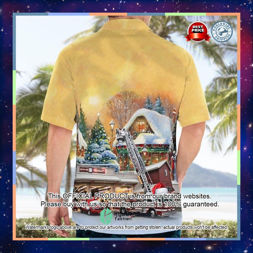 Lake George New York Lake George Volunteer Fire Department Christmas Hawaiian Shirt 8 Lake George New York Lake George Volunteer Fire Department Christmas Hawaiian Shirt word2