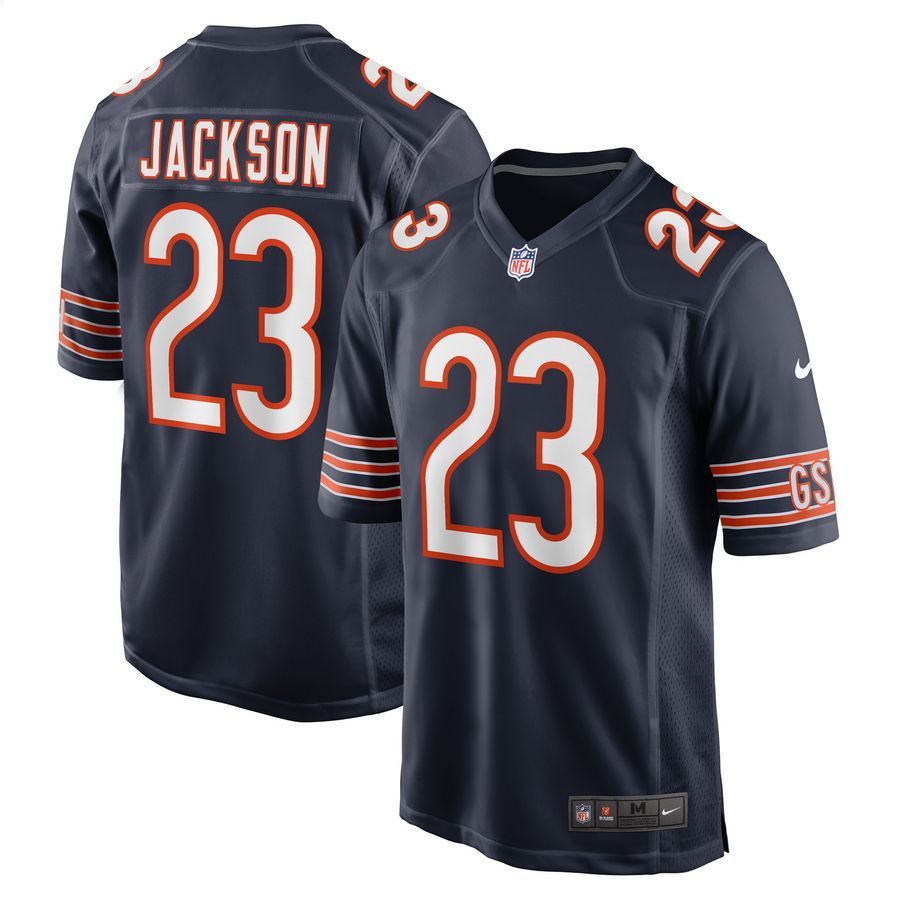 Lamar Jackson 23 Chicago Bears Navy Football Jersey