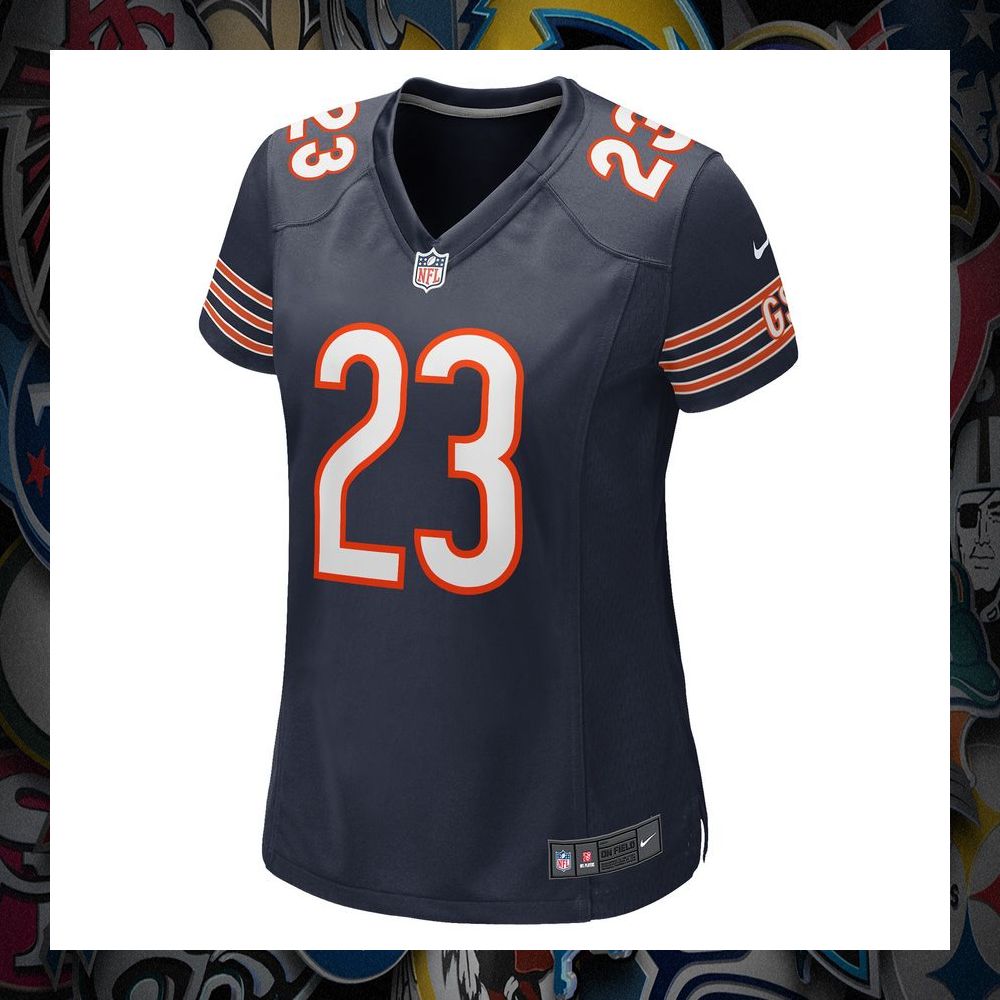 Lamar Jackson Chicago Bears Navy Football Jersey 6 Lamar Jackson Chicago Bears Navy Football Jersey word2