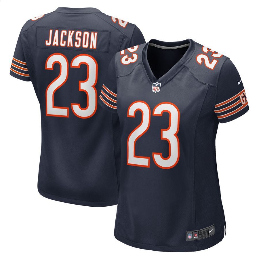 Lamar Jackson Chicago Bears Navy Football Jersey 4 Lamar Jackson Chicago Bears Navy Football Jersey word2