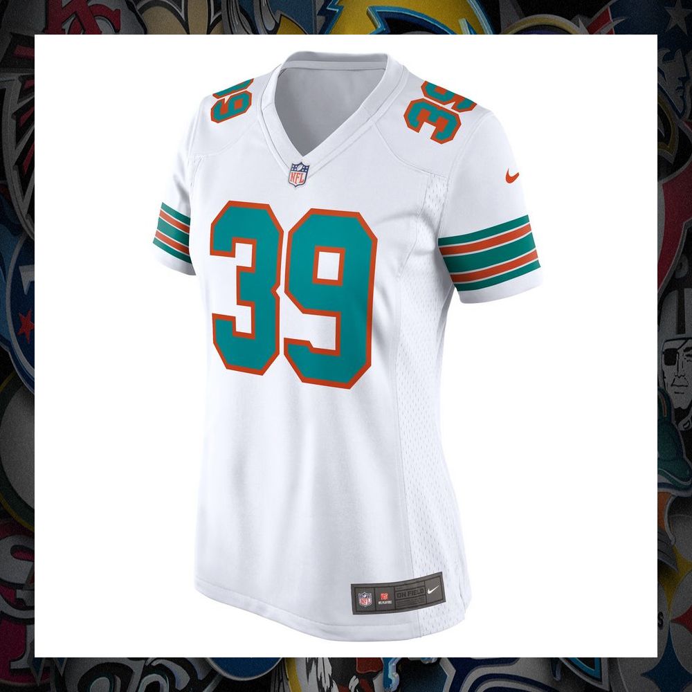 Larry Csonka Miami Dolphins Retired White Football Jersey 6 Larry Csonka Miami Dolphins Retired White Football Jersey word1