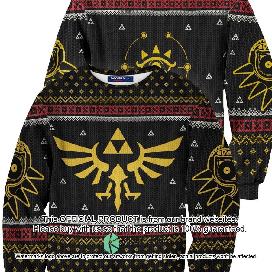 Legend of Zelda Triforce Christmas Sweater