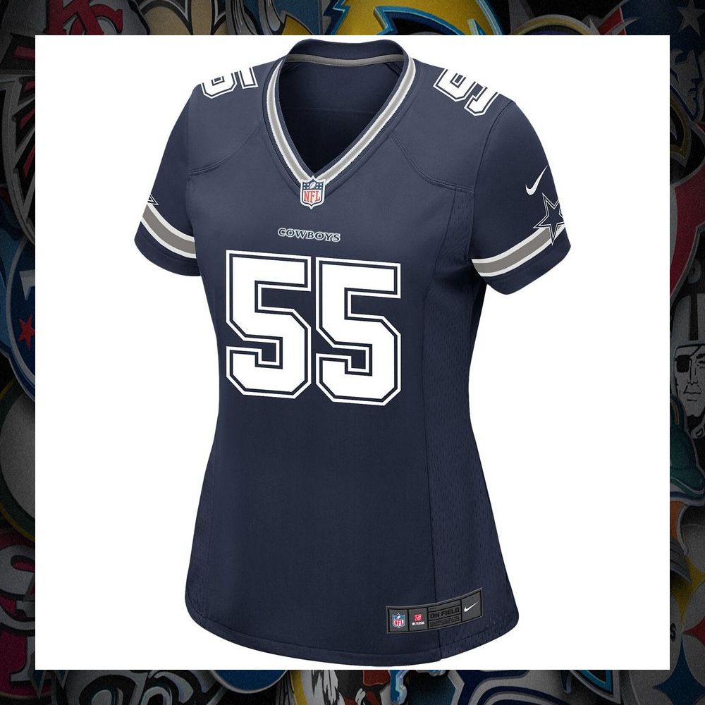 Leighton Vander Esch Dallas Cowboys Navy Football Jersey 55 Leighton Vander Esch Dallas Cowboys Navy Football Jersey word2