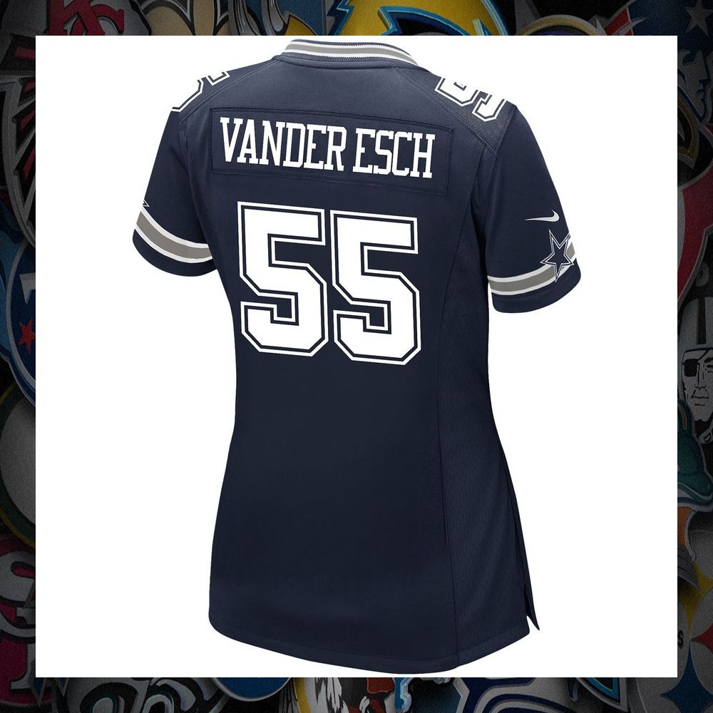 Leighton Vander Esch Dallas Cowboys Navy Football Jersey 56 Leighton Vander Esch Dallas Cowboys Navy Football Jersey word2