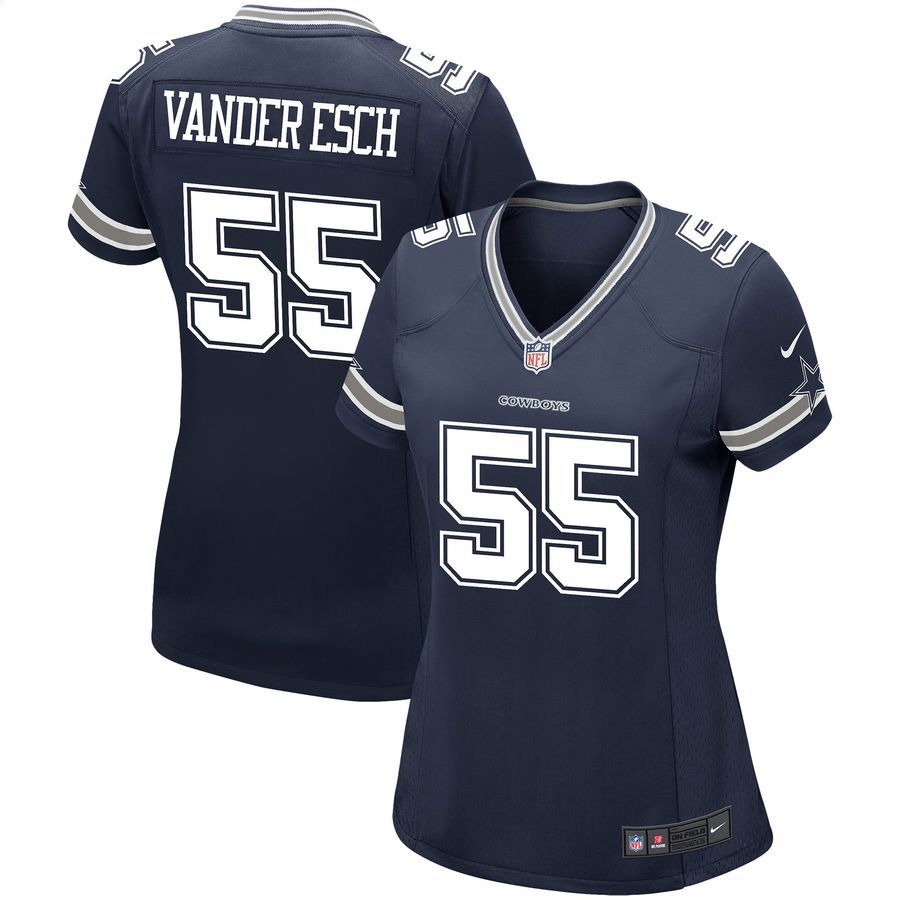 Leighton Vander Esch Dallas Cowboys Navy Football Jersey 53 Leighton Vander Esch Dallas Cowboys Navy Football Jersey word2