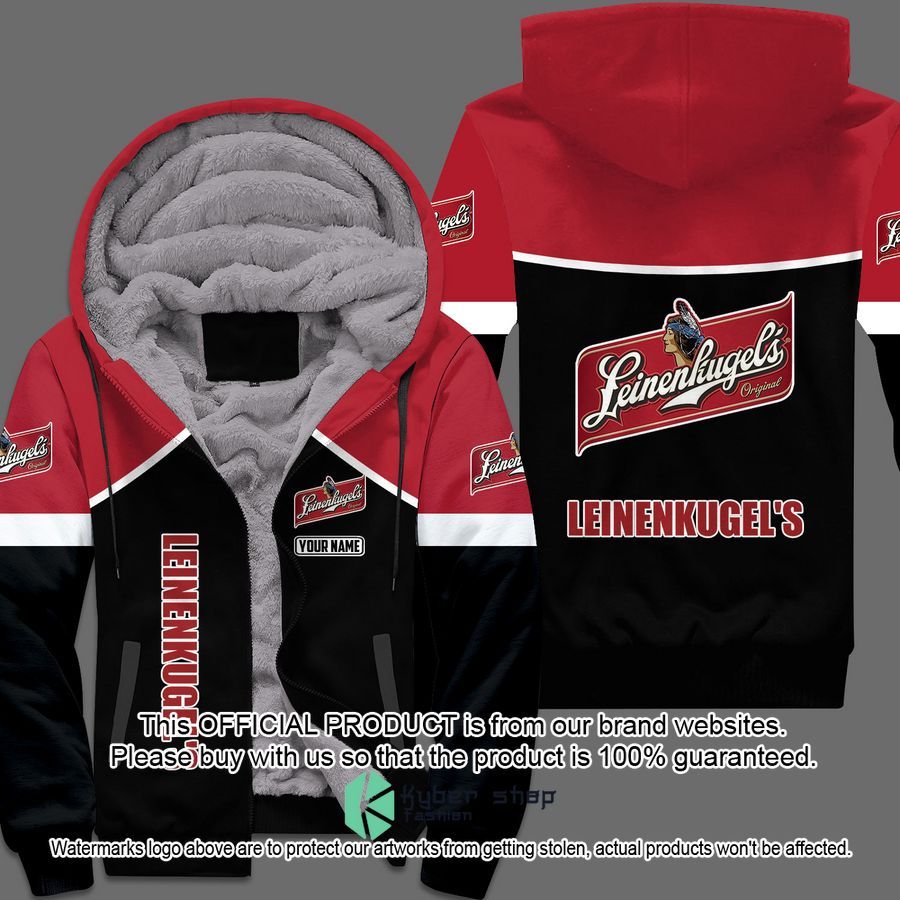 Leinenkugel's Fleece hoodie word2
