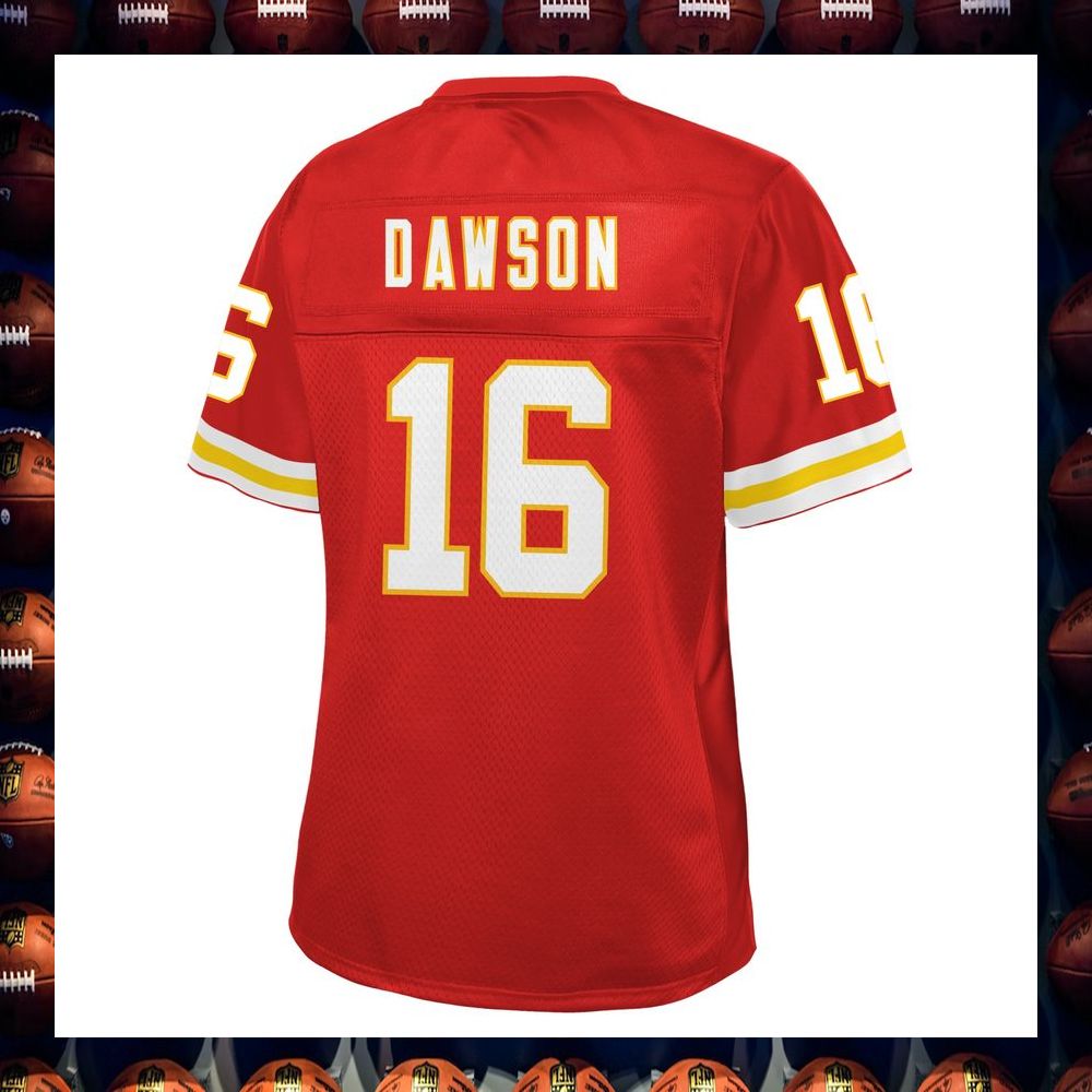 Len Dawson Kansas City Chiefs NFL Pro Line Women's Retired Red Football Jersey 3 Len Dawson Kansas City Chiefs NFL Pro Line Women's Retired Red Football Jersey word2