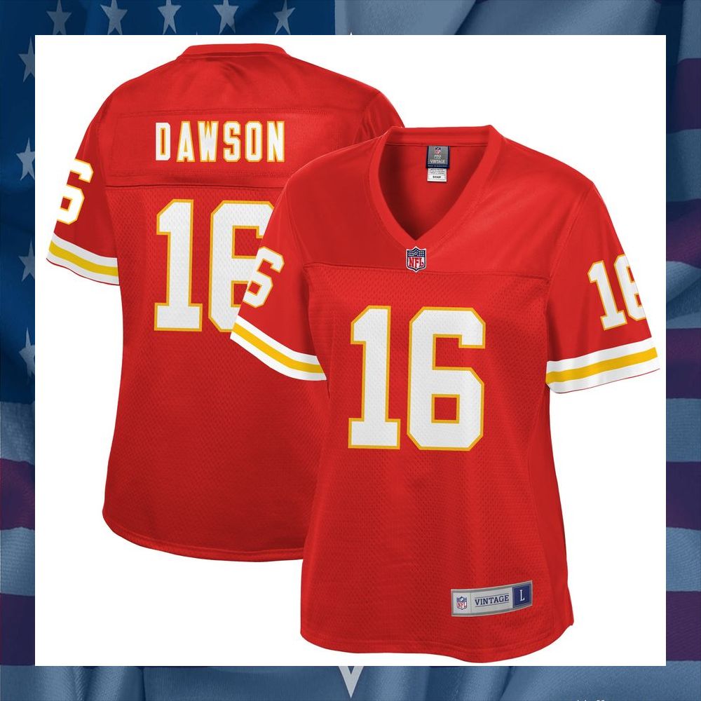 Len Dawson Kansas City Chiefs NFL Pro Line Women's Retired Red Football Jersey 8 Len Dawson Kansas City Chiefs NFL Pro Line Women's Retired Red Football Jersey word2