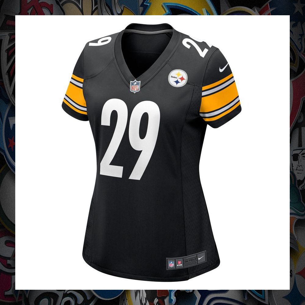 Levi Wallace Pittsburgh Steelers Black Football Jersey 6 Levi Wallace Pittsburgh Steelers Black Football Jersey word3