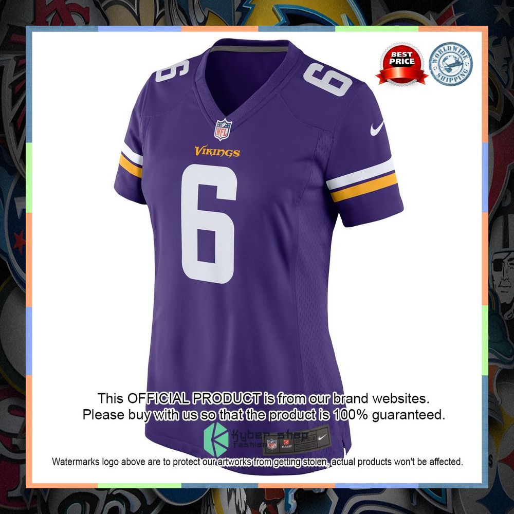 Lewis Cine Minnesota Vikings Women's Purple Football Jersey 6 Lewis Cine Minnesota Vikings Women's Purple Football Jersey word1