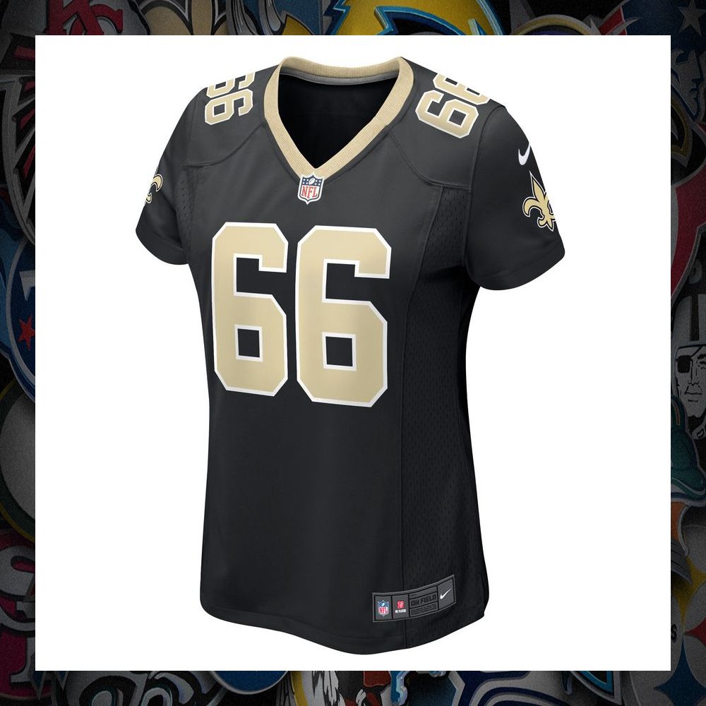 Lewis Kidd New Orleans Saints Black Football Jersey 6 Lewis Kidd New Orleans Saints Black Football Jersey word2