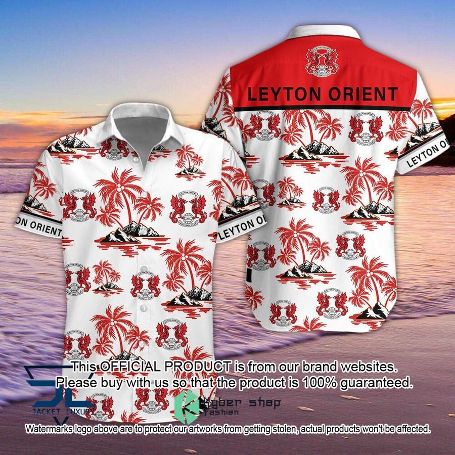 Leyton Orient Hawaiian Shirt, Short