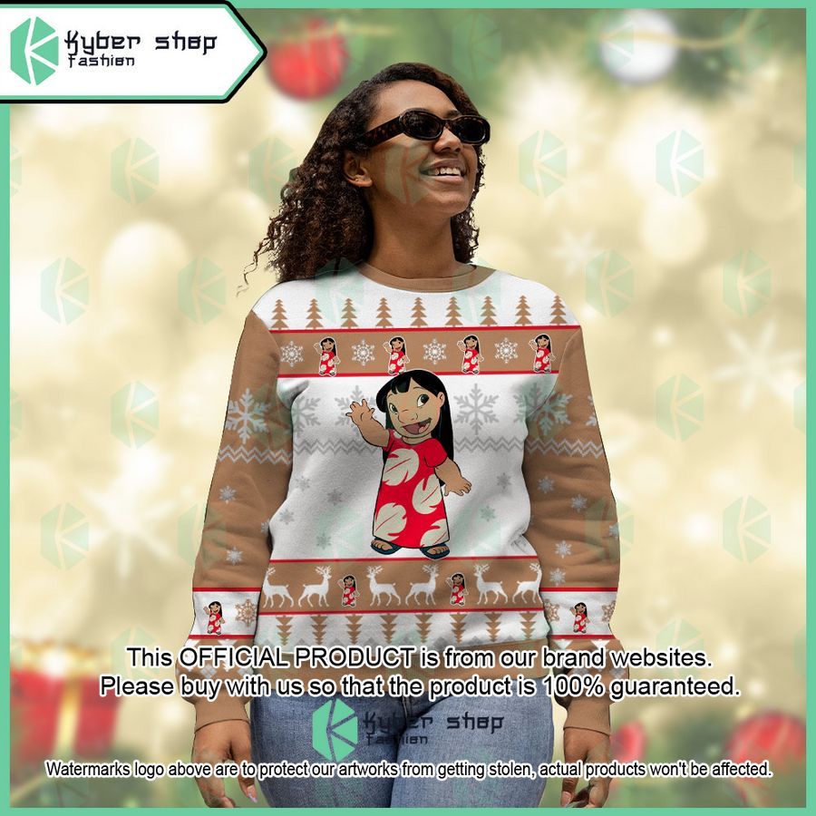 Lilo Pelekai Lilo & Stitch Ugly Sweater 4 Lilo Pelekai Lilo & Stitch Ugly Sweater word3