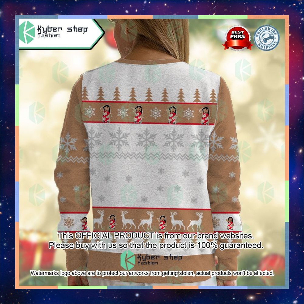 Lilo Pelekai Lilo & Stitch Ugly Sweater 10 Lilo Pelekai Lilo & Stitch Ugly Sweater word3