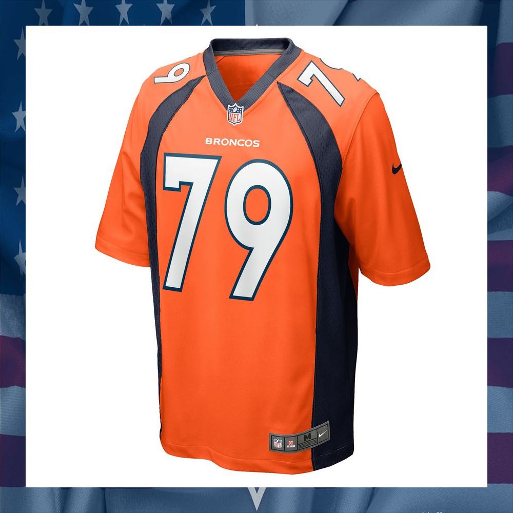 Lloyd Cushenberry III Denver Broncos Orange Football Jersey 6 Lloyd Cushenberry III Denver Broncos Orange Football Jersey word1
