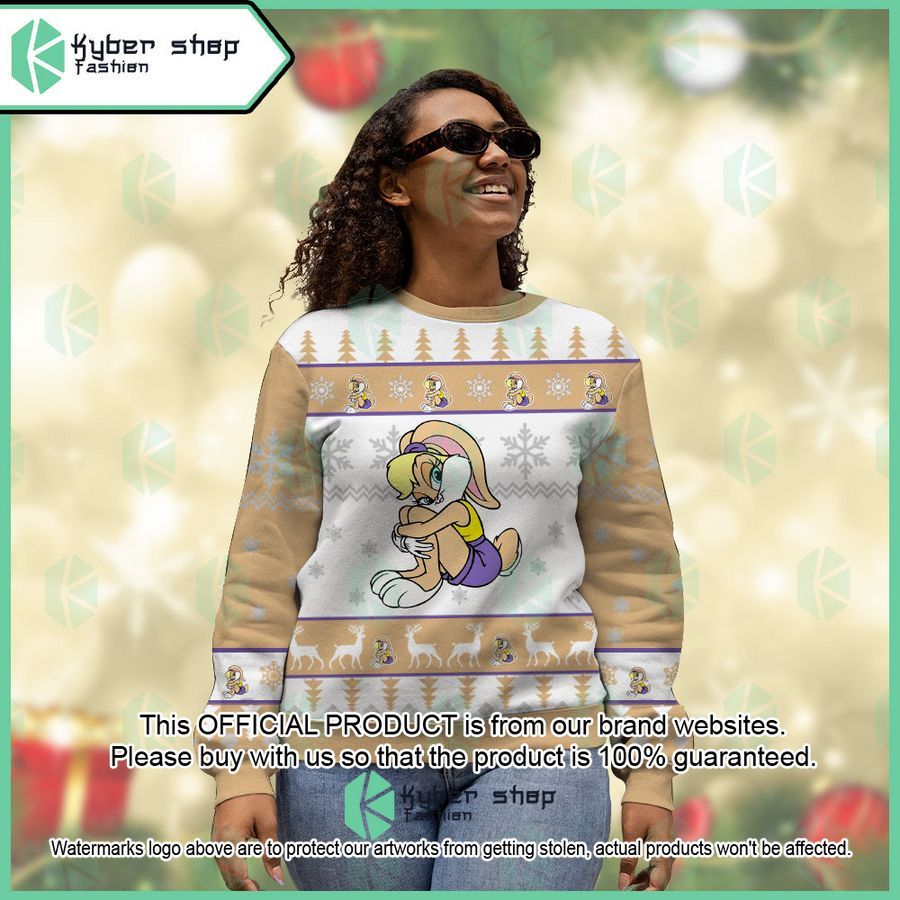 Lola Bunny Looney Tunes Ugly Sweater 4 Lola Bunny Looney Tunes Ugly Sweater word3