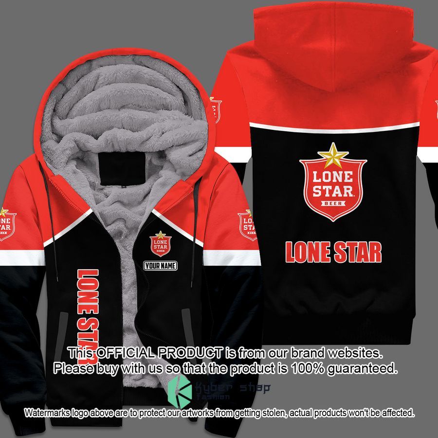 Lone Star Fleece hoodie word2