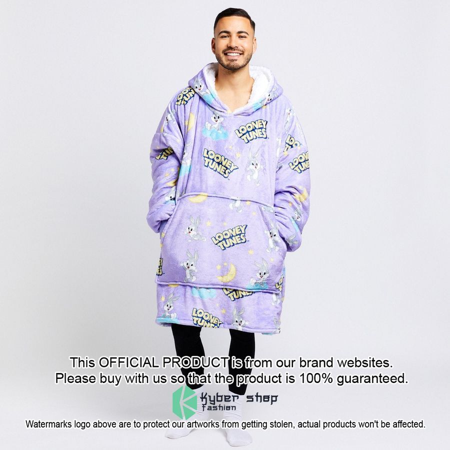 Looney Tunes Bugs Bunny Oodie Blanket Hoodie 4 Looney Tunes Bugs Bunny Oodie Blanket Hoodie word2