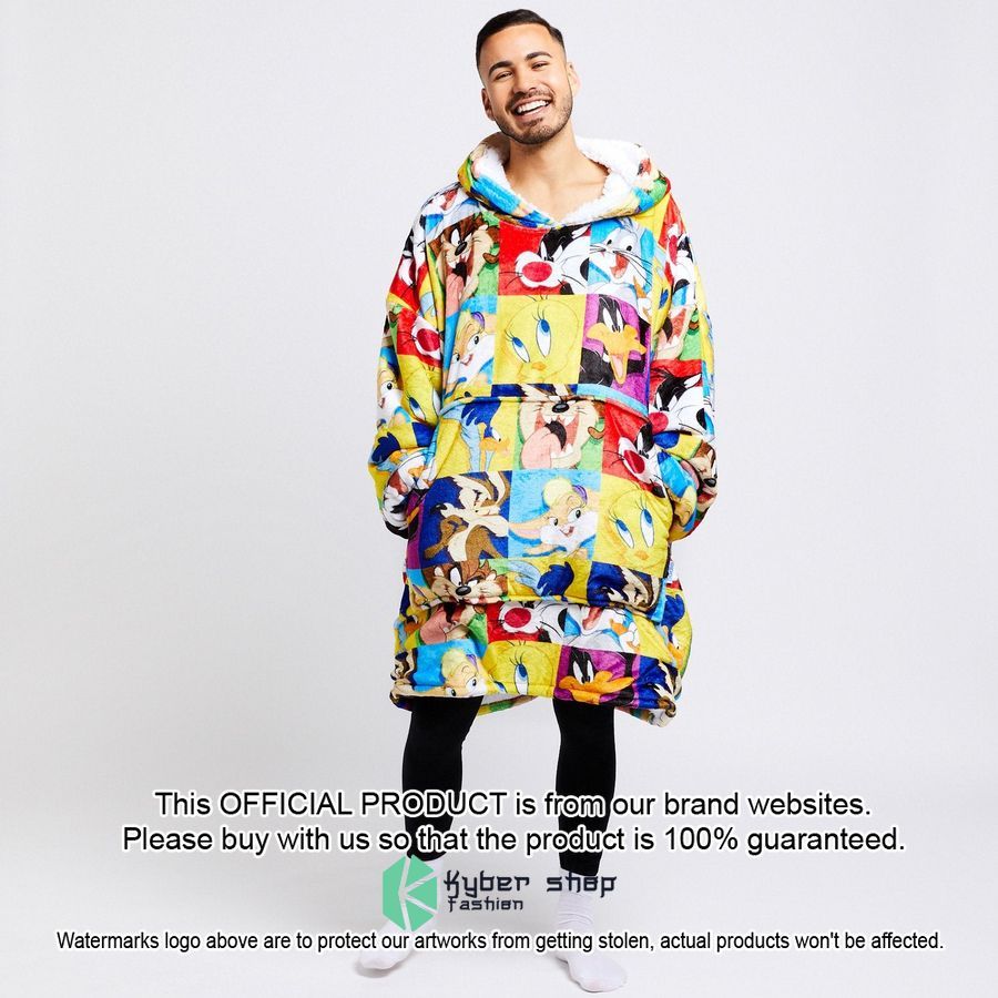 Looney Tunes Classic Oodie Blanket Hoodie 5 Looney Tunes Classic Oodie Blanket Hoodie word2