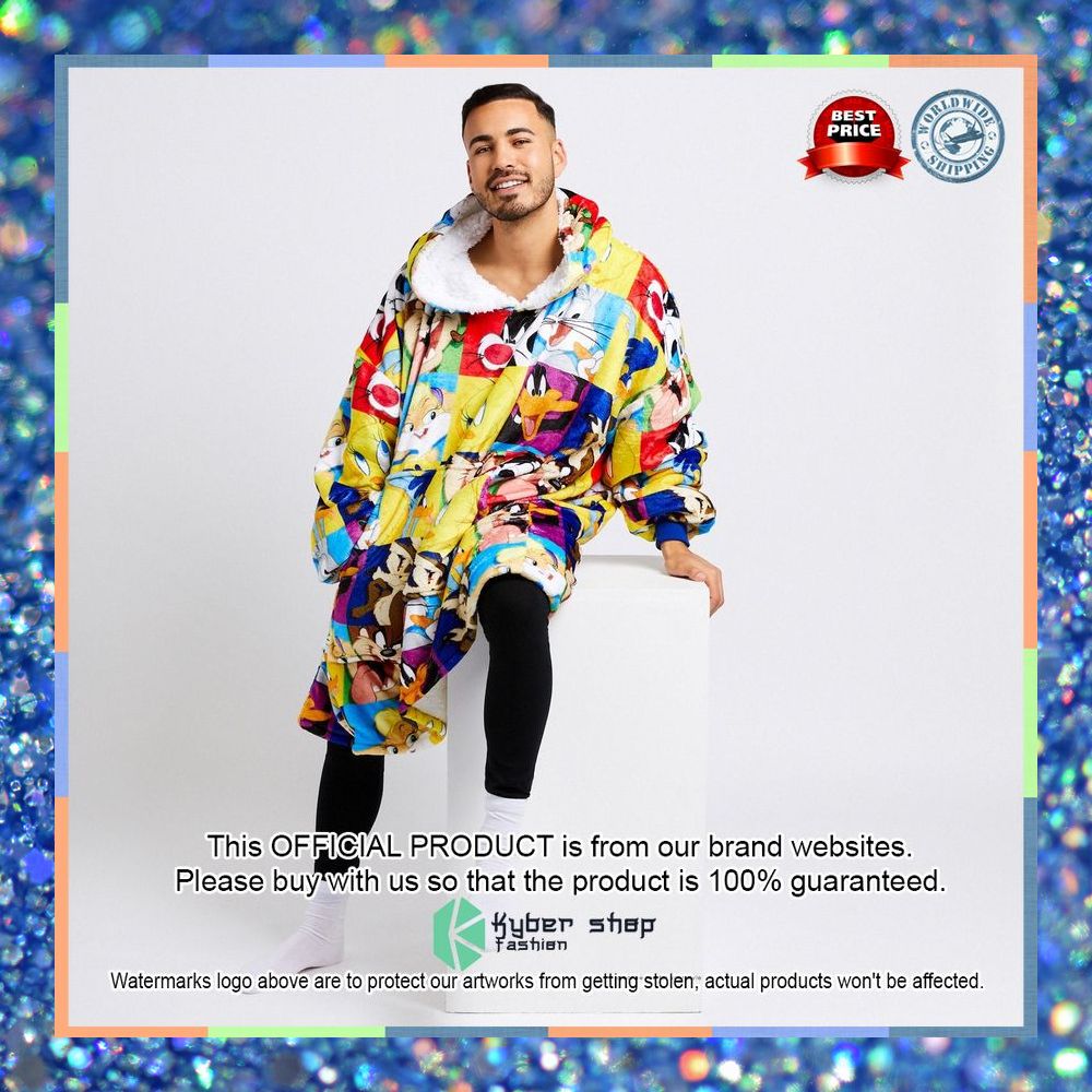 Looney Tunes Classic Oodie Blanket Hoodie 7 Looney Tunes Classic Oodie Blanket Hoodie word2