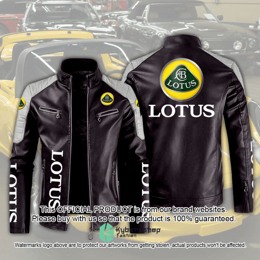 Lotus Motor Block Leather Jacket 3 Lotus Motor Block Leather Jacket word1