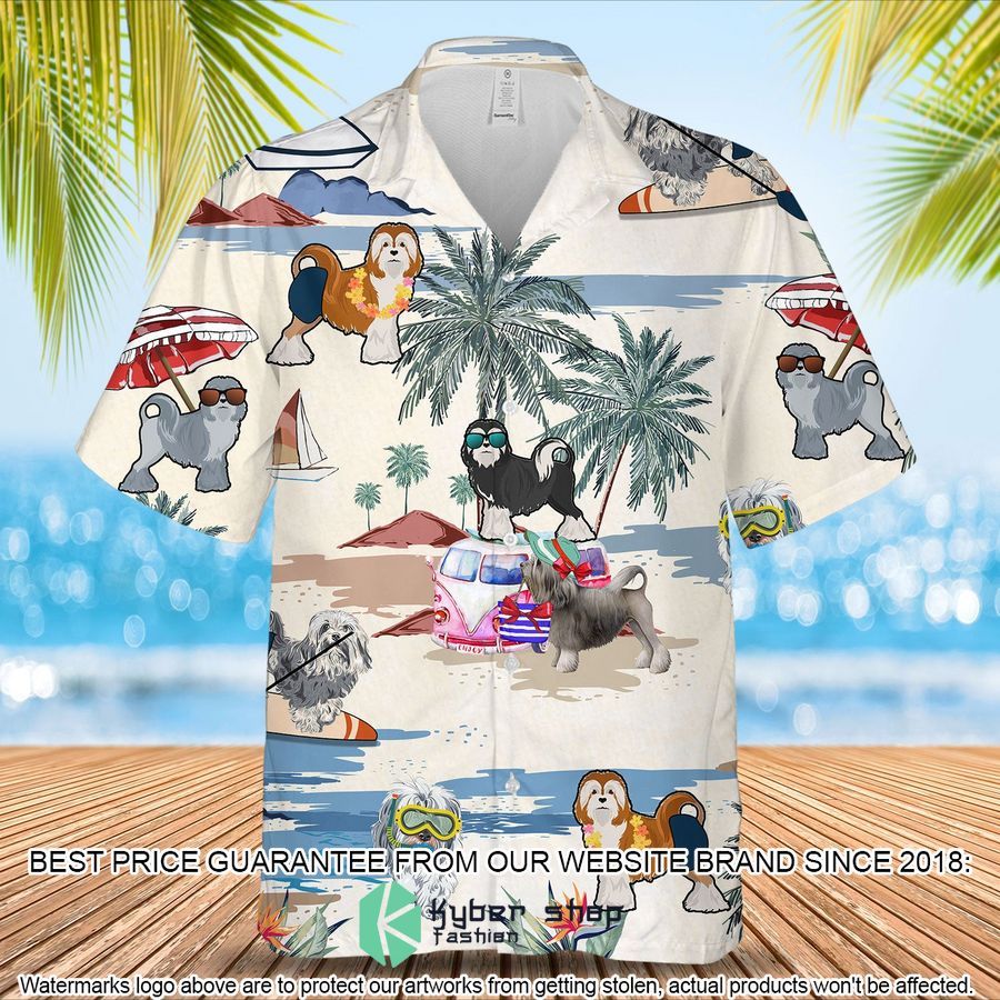 Lowchen Summer Beach Hawaiian Shirt