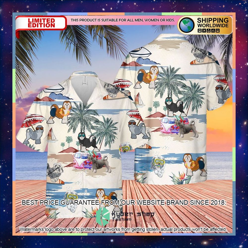 Lowchen Summer Beach Hawaiian Shirt 4 Lowchen Summer Beach Hawaiian Shirt word2