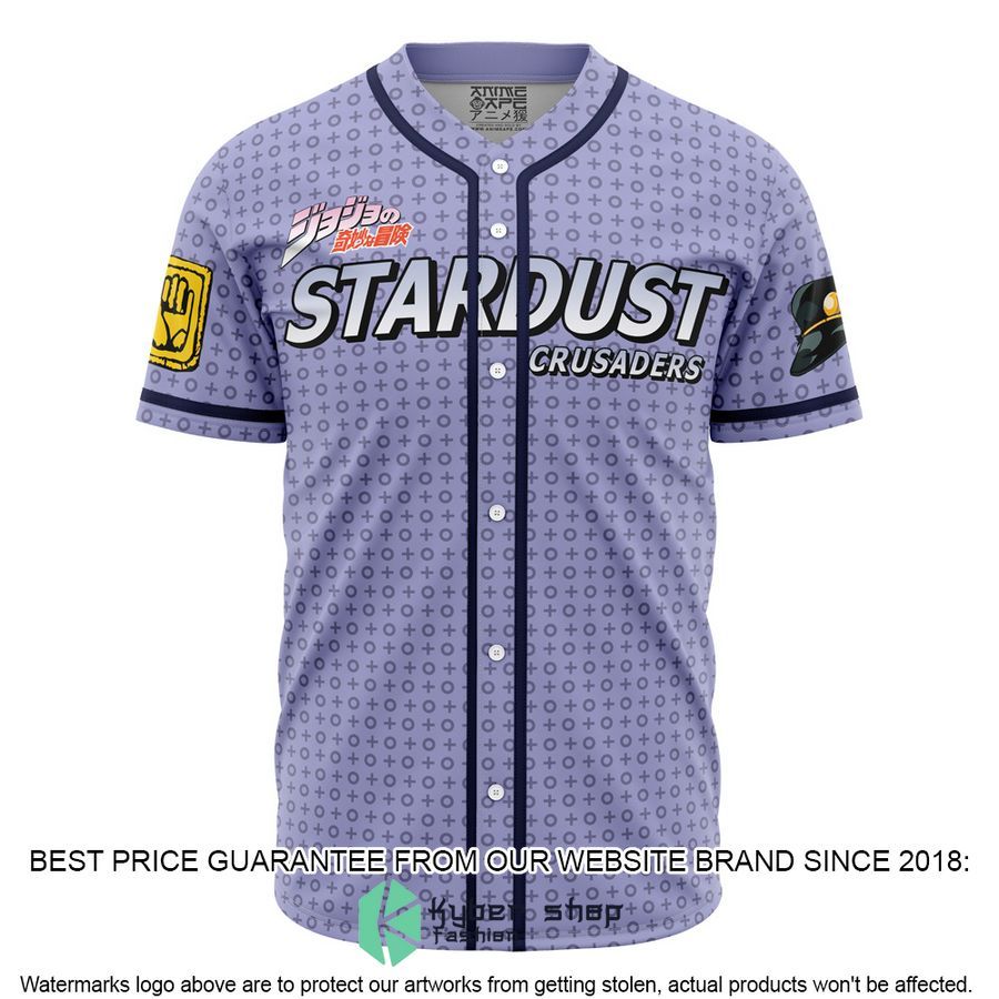 Lucid Stardust Crusaders Jojos Bizarre Adventure Baseball Jersey
